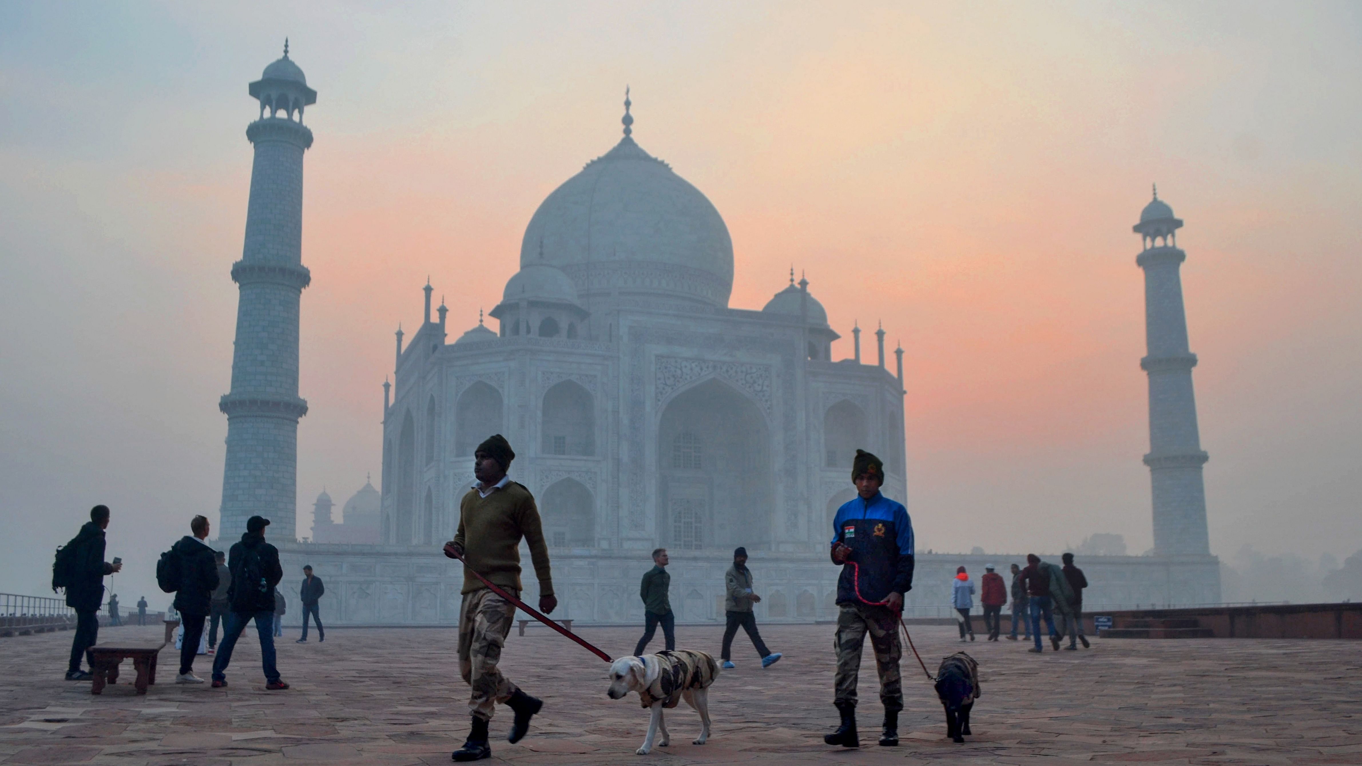  Taj Mahal. Credit: PTI Photo