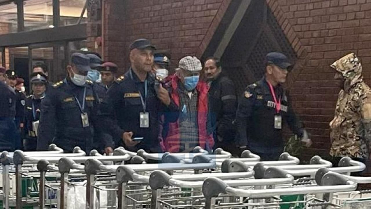 Nepal deports Charles Sobhraj to France. Credit: IANS Photo