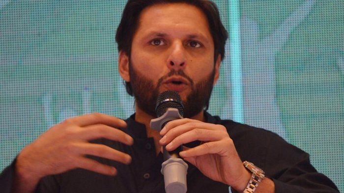 Former Pakistan captain Shahid Afridi. Credit: AFP File Photo