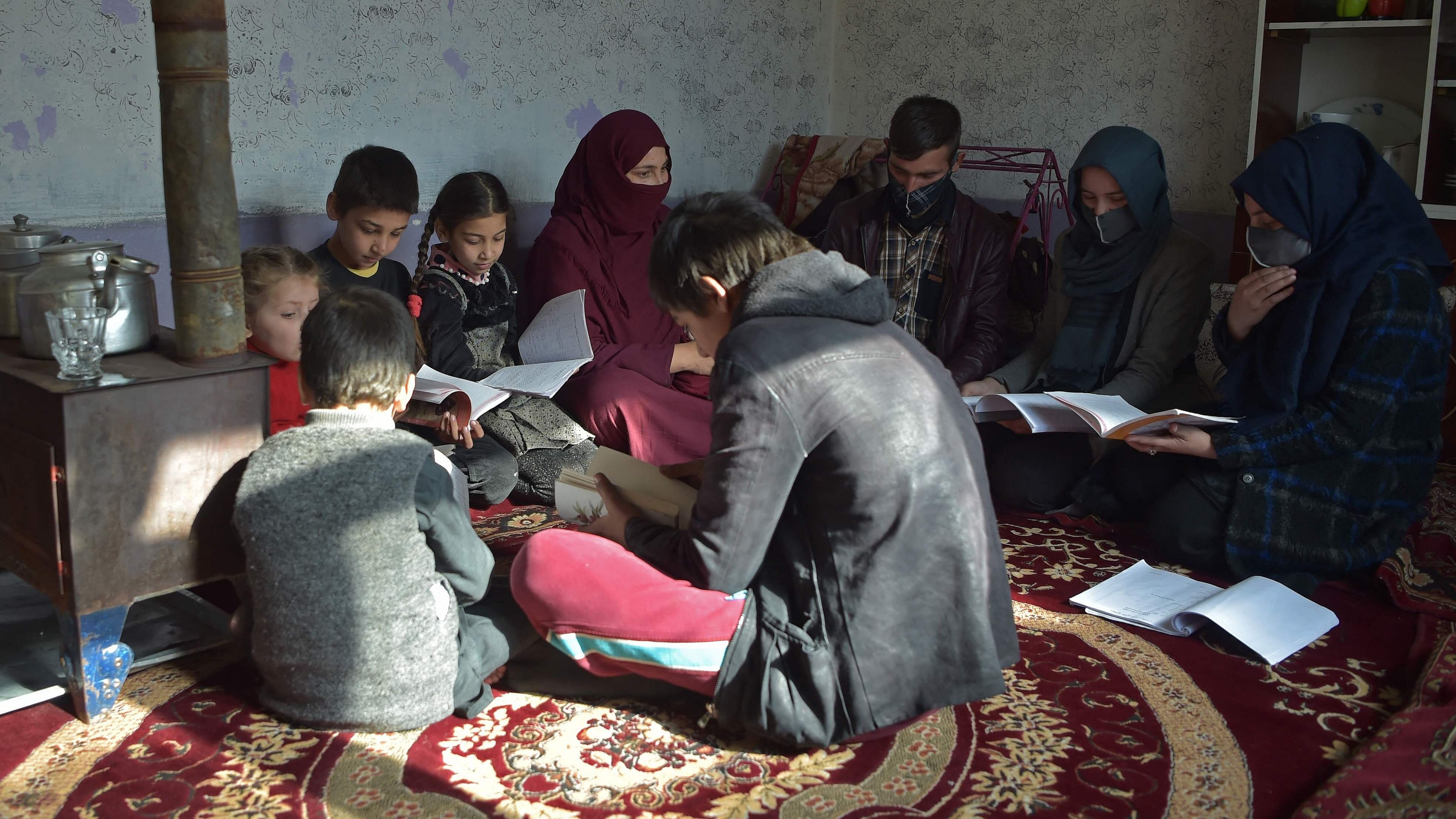 Since the Taliban takeover of Afghanistan last August, girls have been excluded from secondary education, but the regime allowed women to study at universities in gender-segregated classrooms. Credit: AFP Photo