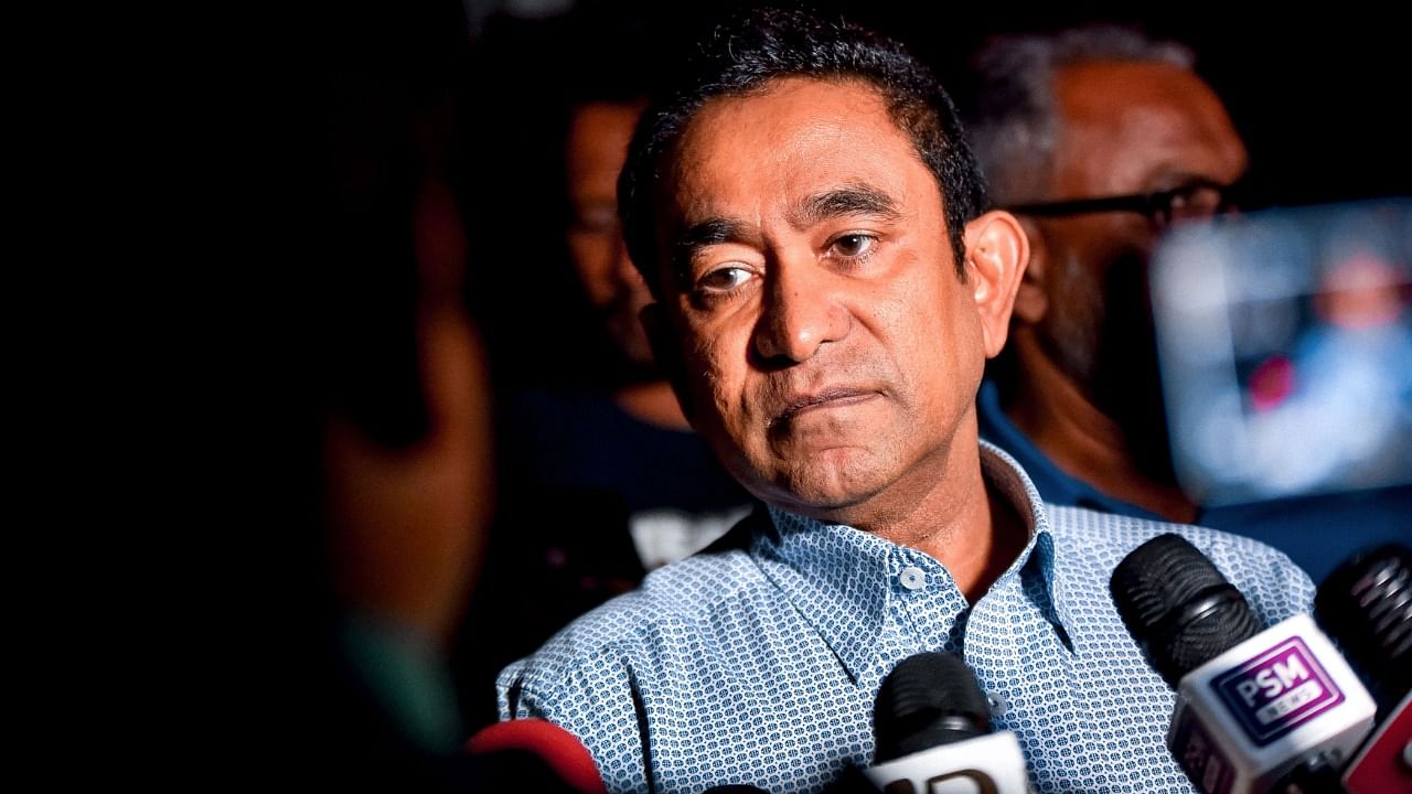 Abdulla Yameen. Credit: AFP Photo