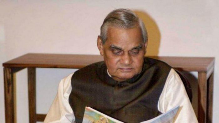 Atal Bihari Vajpayee. Credit: PTI file photo.