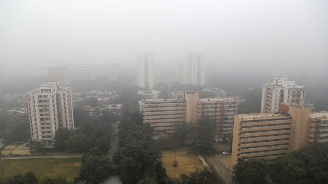 Fog in Delhi. Credit: PTI Photo