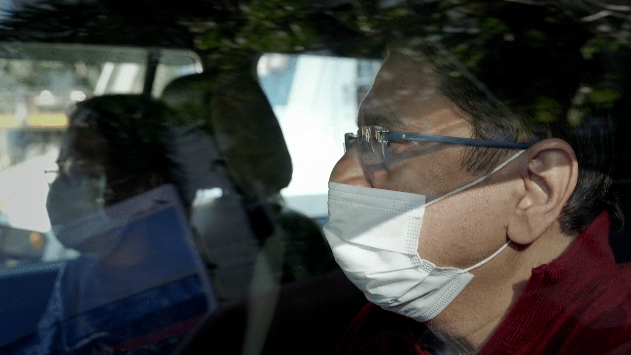 Chanda Kochhar and Deepak Kochhar appear at court. Credit: PTI Photo