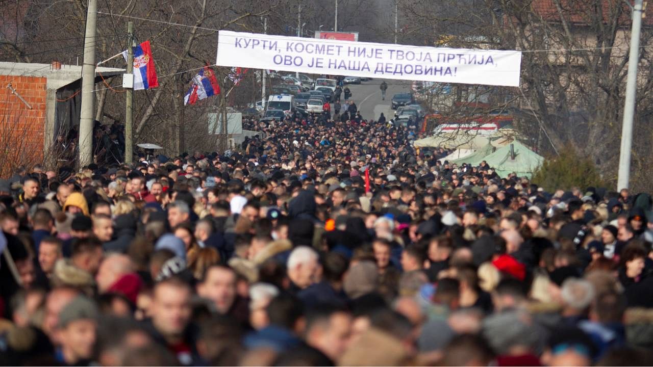 Kosovo declared independence from Serbia in 2008, but Belgrade refuses to recognise the move and encourages the remaining 120,000 Serbs to defy Pristina's authority. Credit: Reuters Photo