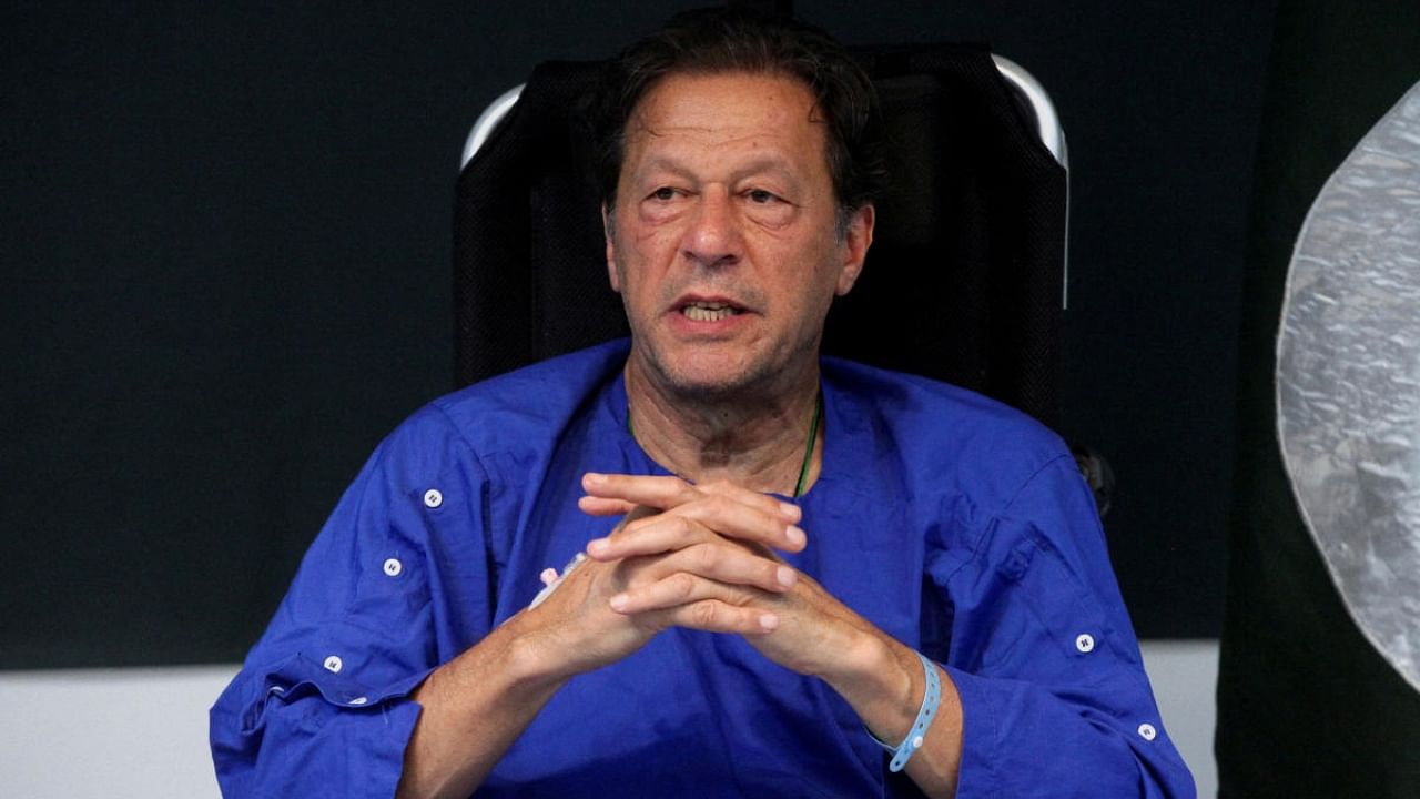 Former Pakistan's Prime Minister Imran Khan. Credit: Reuters File Photo