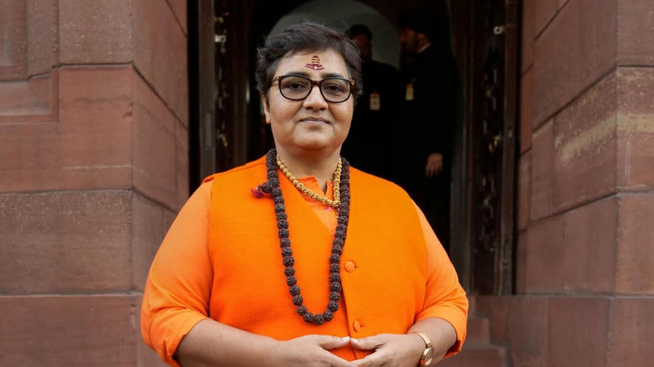 BJP MP Pragya Thakur. Credit: PTI Photo