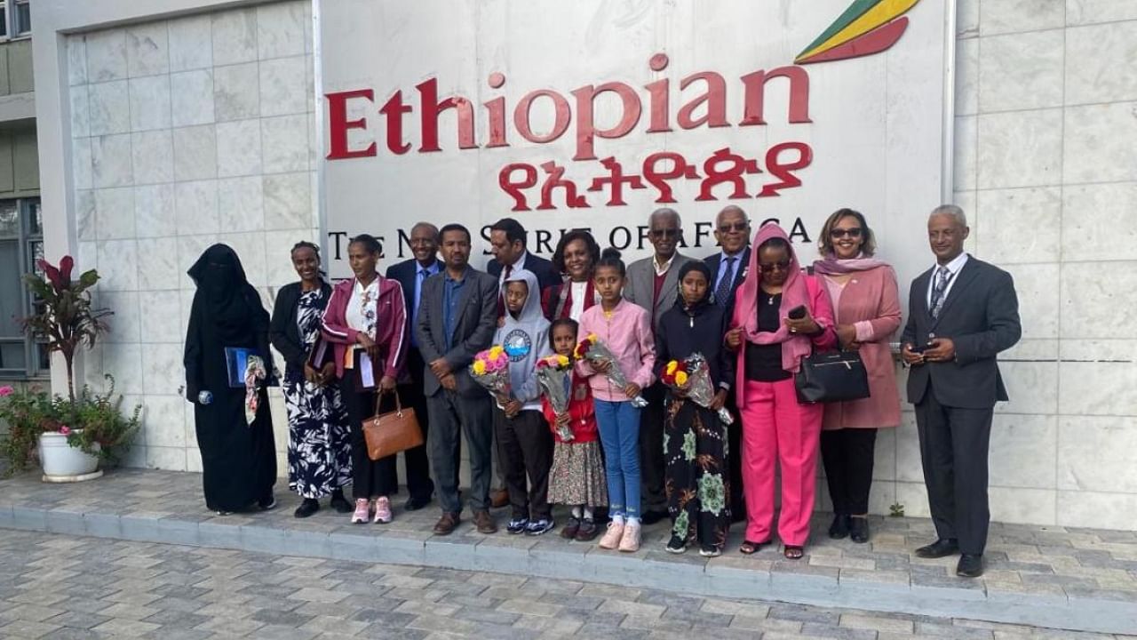 Four children from Ethiopia underwent open heart surgeries this month at the Jayadeva Institute of Cardiovascular Sciences and Research. Credit: Special Arrangement