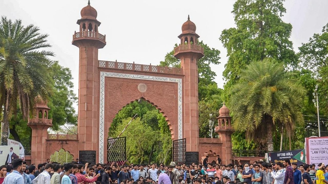 File photo of Aligarh Muslim University. Credit: PTI File Photo