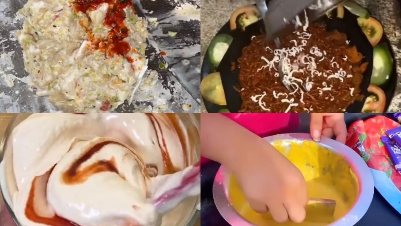 A compilation of all such weird experiments from ice cream maggi to oreo fritters, here is an article that comes with a gag warning. Credit:  Instagram/@thegreatindianfoodie, Instagram/@kyleistook, Instagram/@radiokarohan