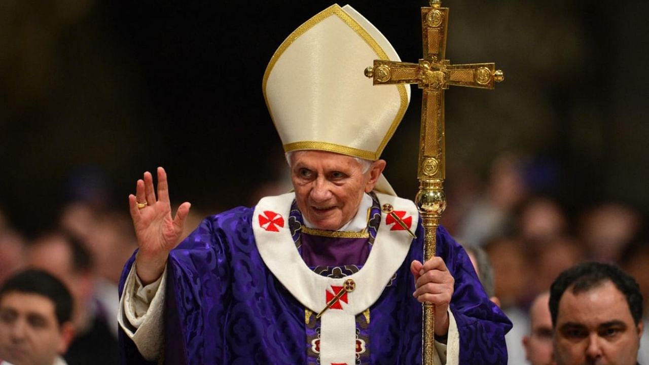 Pope Benedict XVI. Credit: AFP File Photo