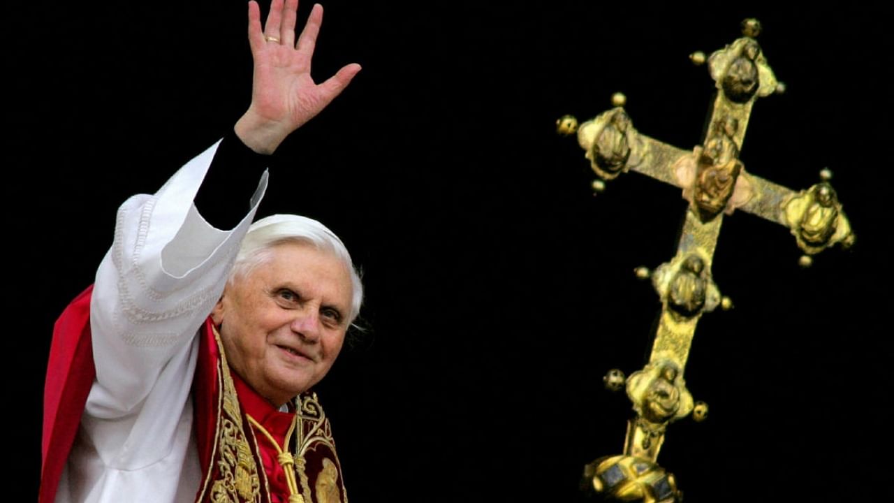 Late Pope Benedict XVI. Credit: Reuters Photo