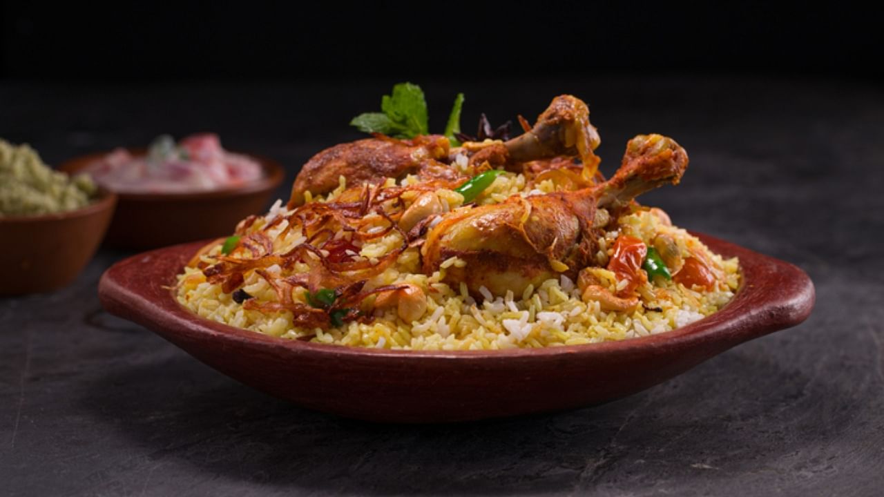 Biriyani was one of the most ordered items on Swiggy and Zomato. Representative Image. Credit: iStock Photo