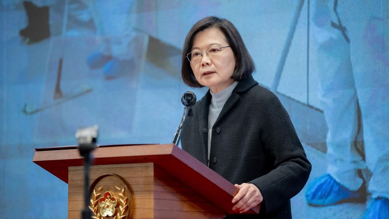 Taiwan President Tsai Ing-wen. Credit: Reuters Photo