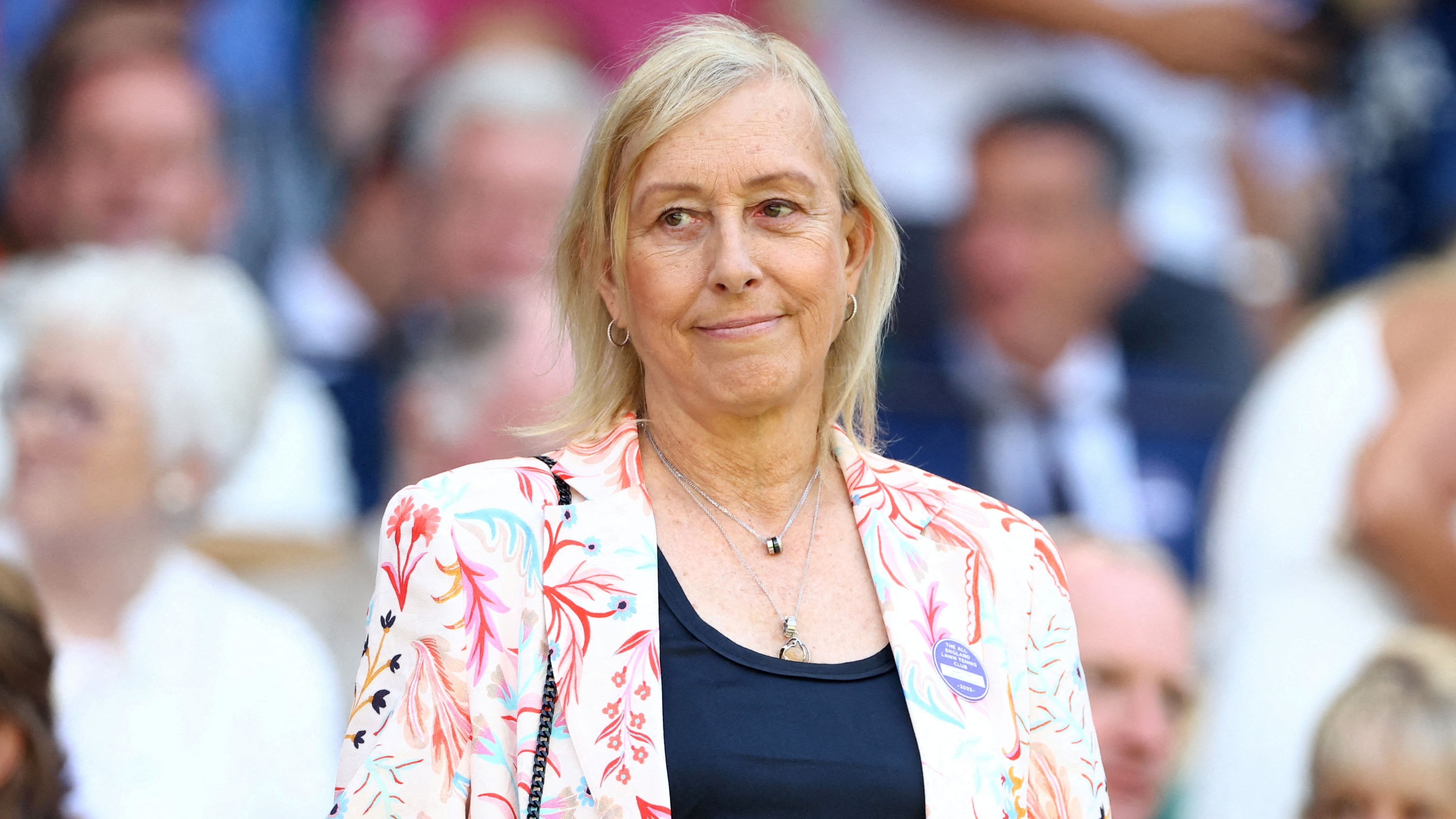 Martina Navratilova. Credit: Reuters Photo