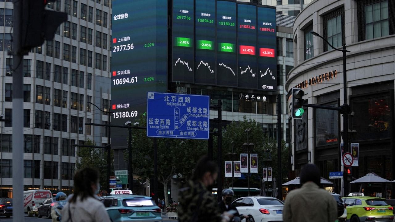 Uncertain geopolitics, recessionary fears and the resurgence of Covid are likely to keep bourses volatile. Credit: Reuters File Photo