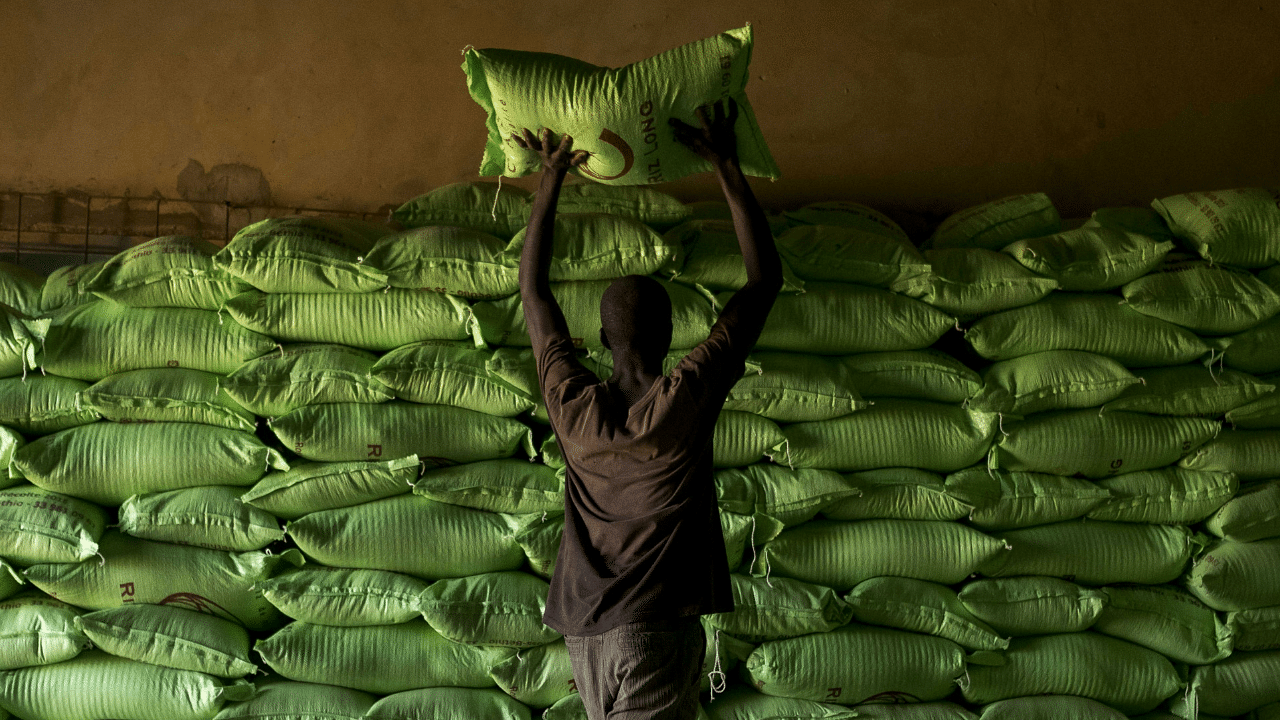 It has earned the government good press and boosted Modi's image further, even as it brings down the food allocation to every poor. Credit: Bloomberg