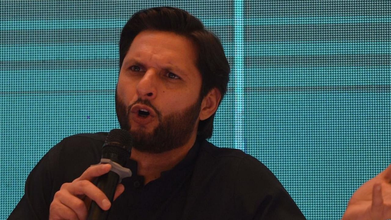 File photo of Shahid Afridi. Credit: AFP