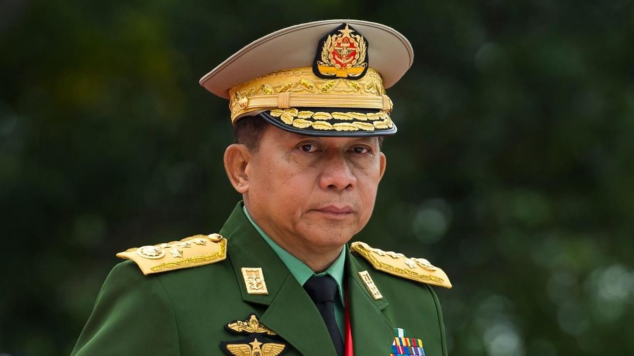 Myanmar's Senior General Min Aung Hlaing. Credit: AFP Photo