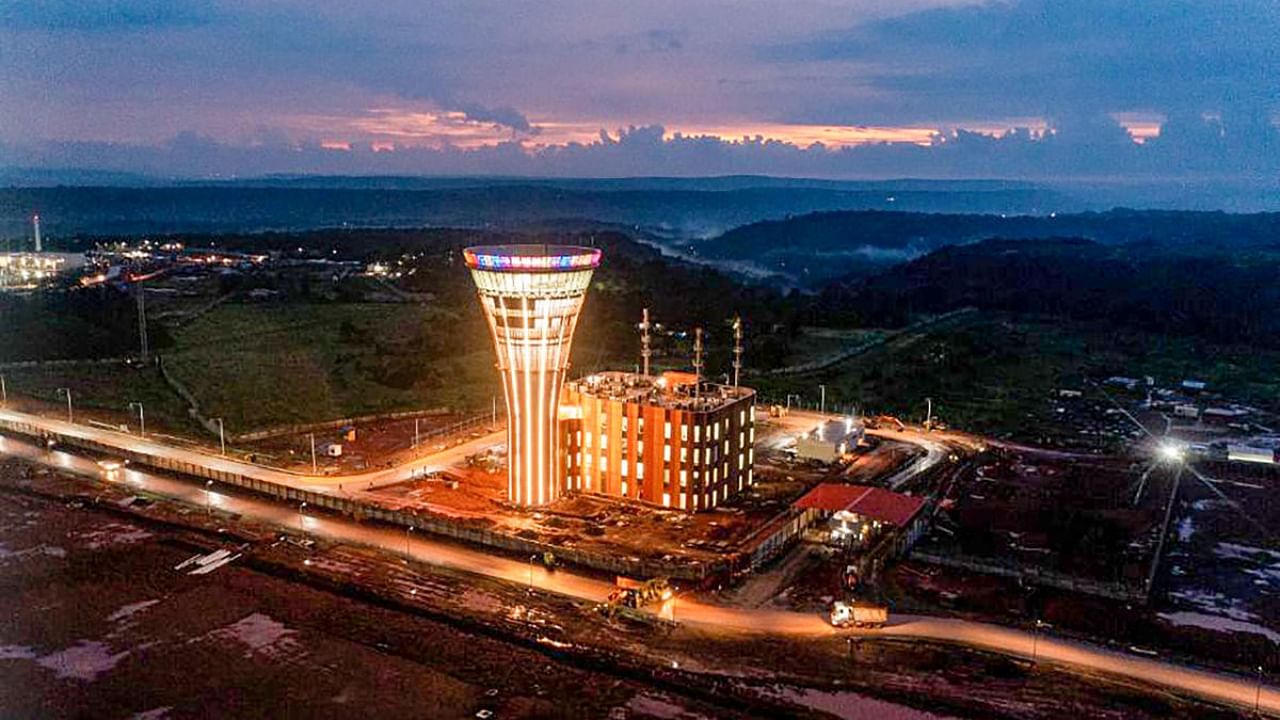 Greenfield International Airport at Goa's Mopa. Credit: PTI Photo