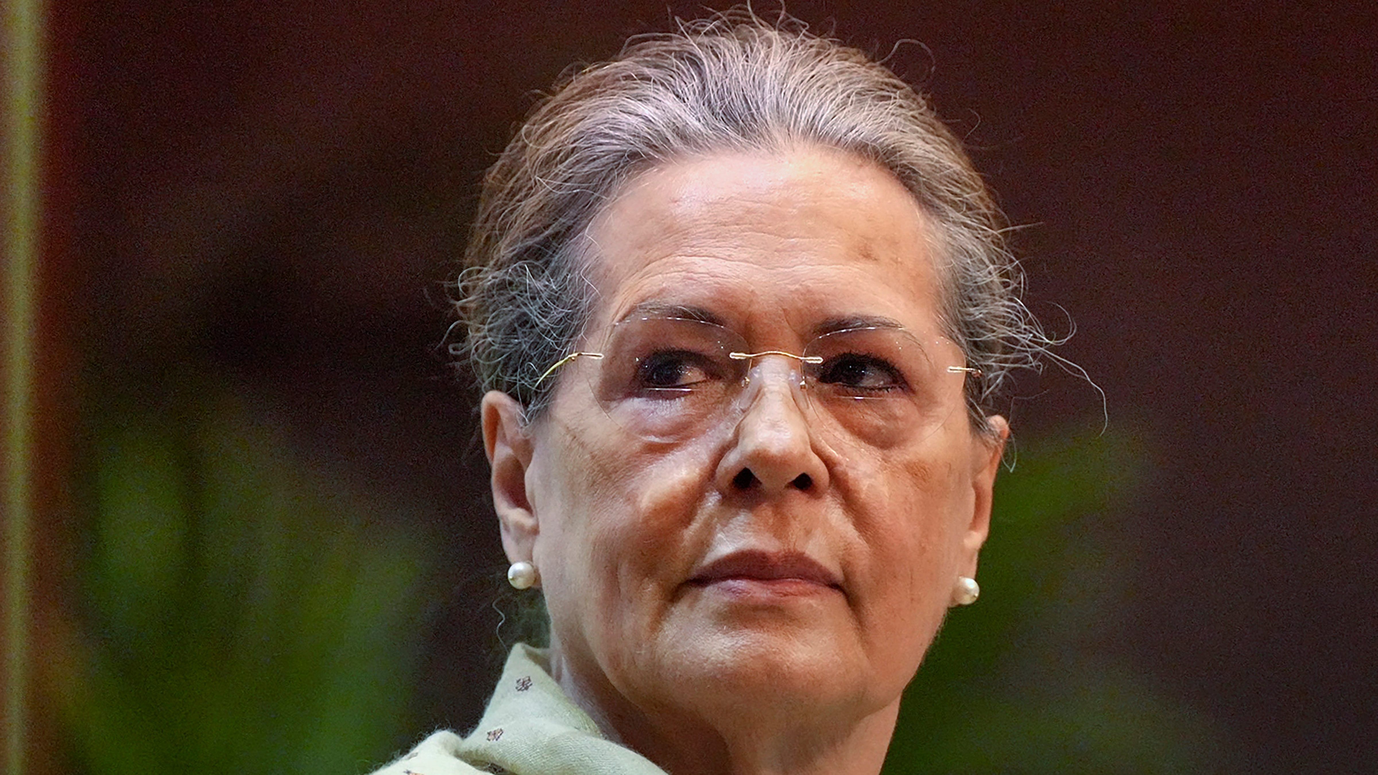 Sonia Gandhi. Credit: PTI File Photo