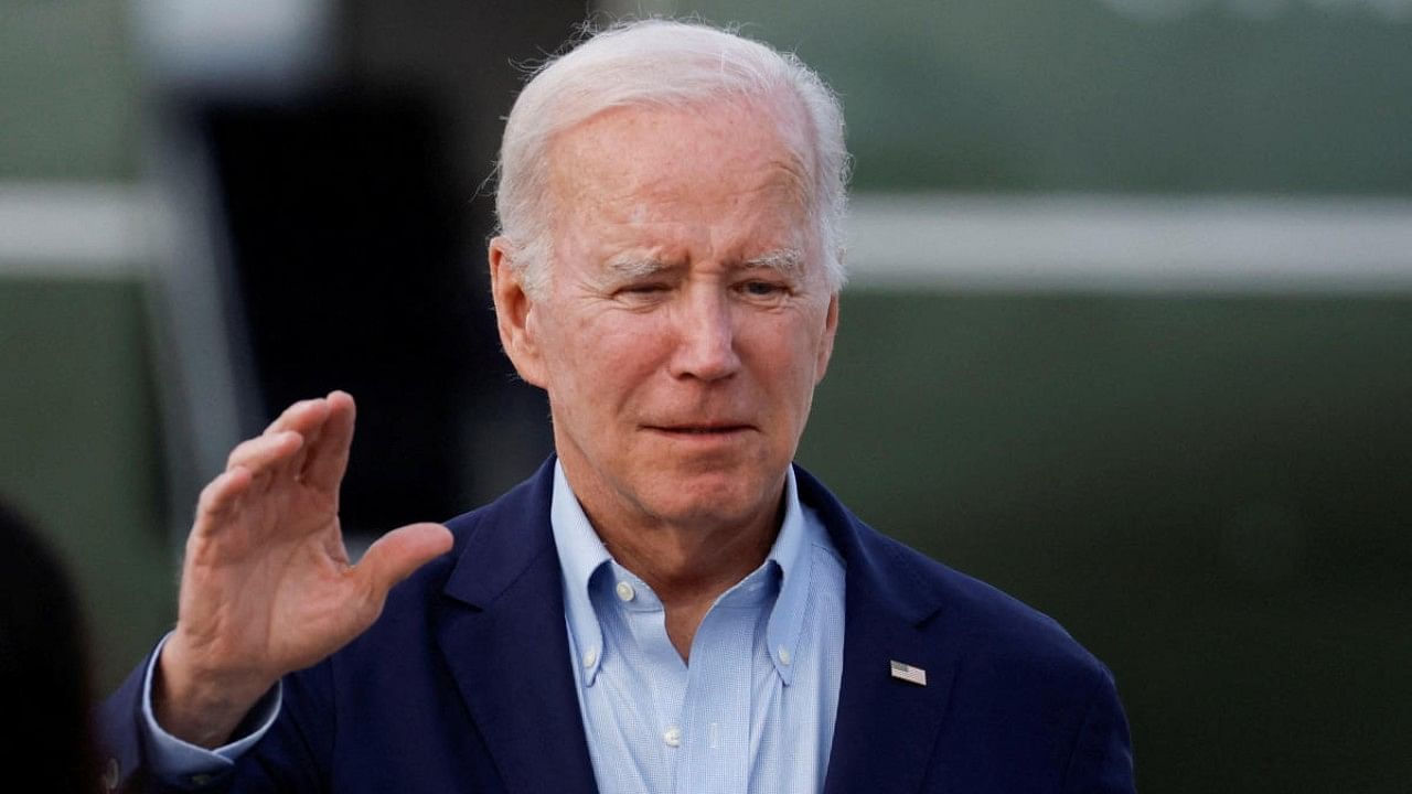 US President Joe Biden. Credit: Reuters Photo