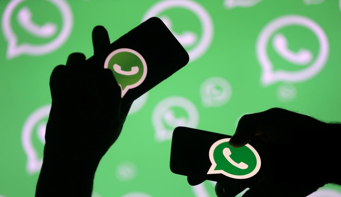 [Representational Image] WhatsApp logo on phones. Credit: REUTERS FILE PHOTO