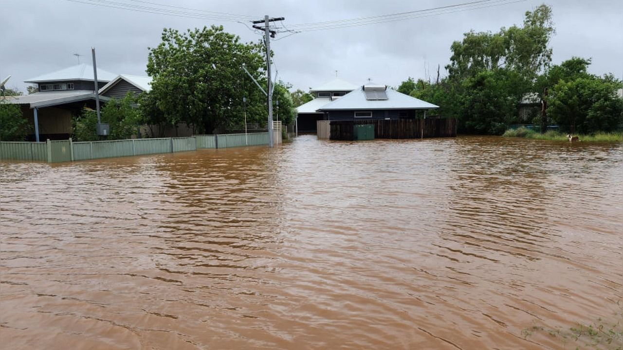 A view of flooding in Fitzroy Crossing, Australia. Credit: Reuters 