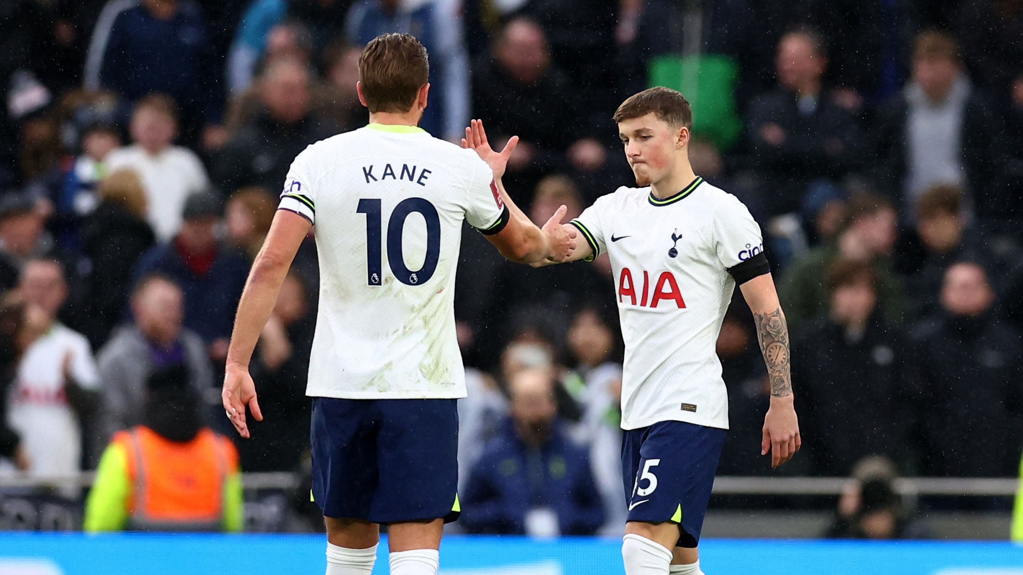 Kane broke the deadlock with his 17th club goal this season. Credit: Reuters Photo