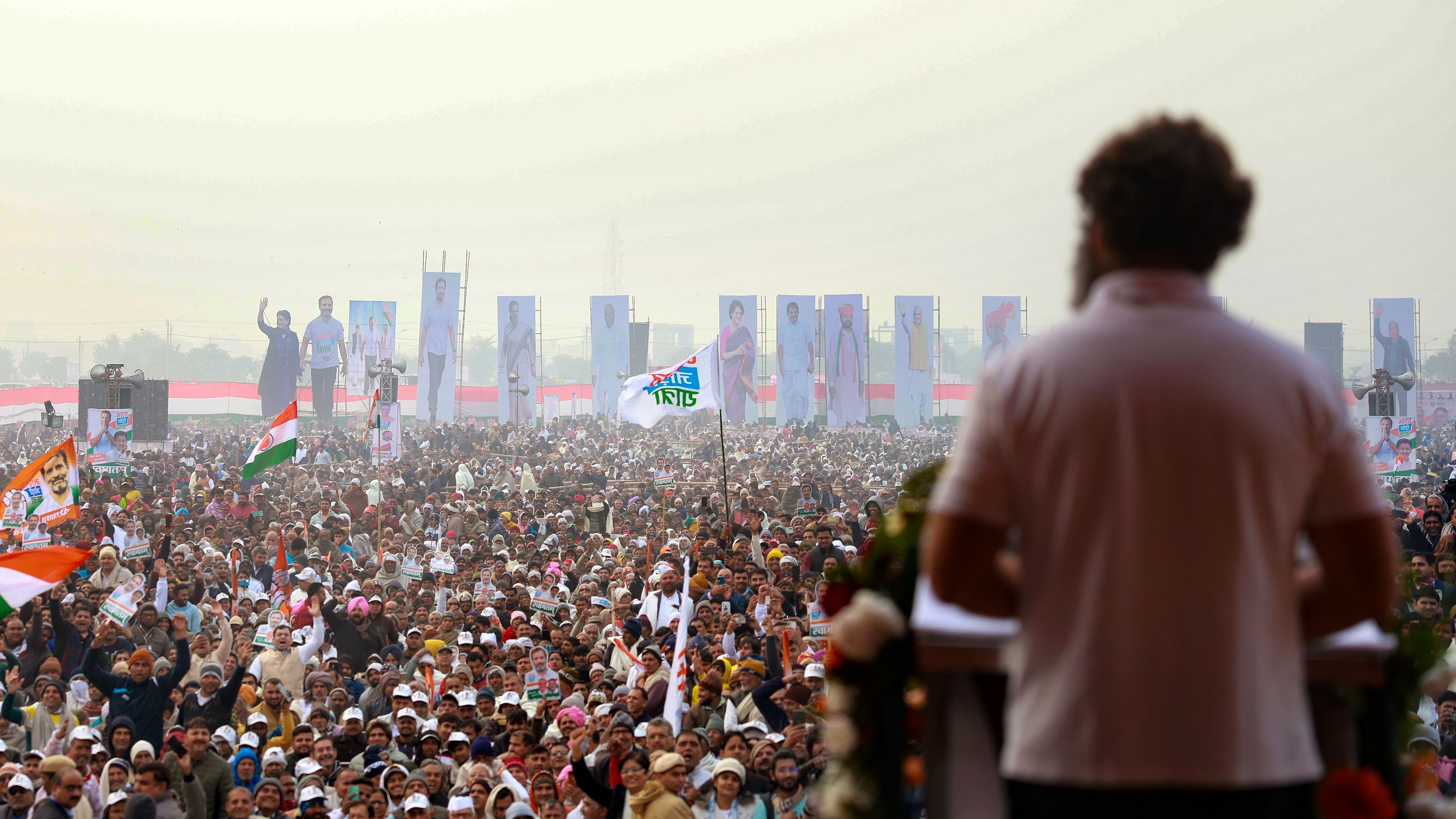 If crowds are any indicator, it has been getting a stirring response in areas that have drifted away from the Congress over the years. Credit: PTI Photo