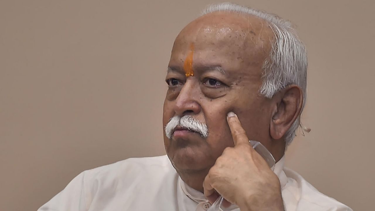 RSS chief Mohan Bhagwat. Credit: PTI Photo