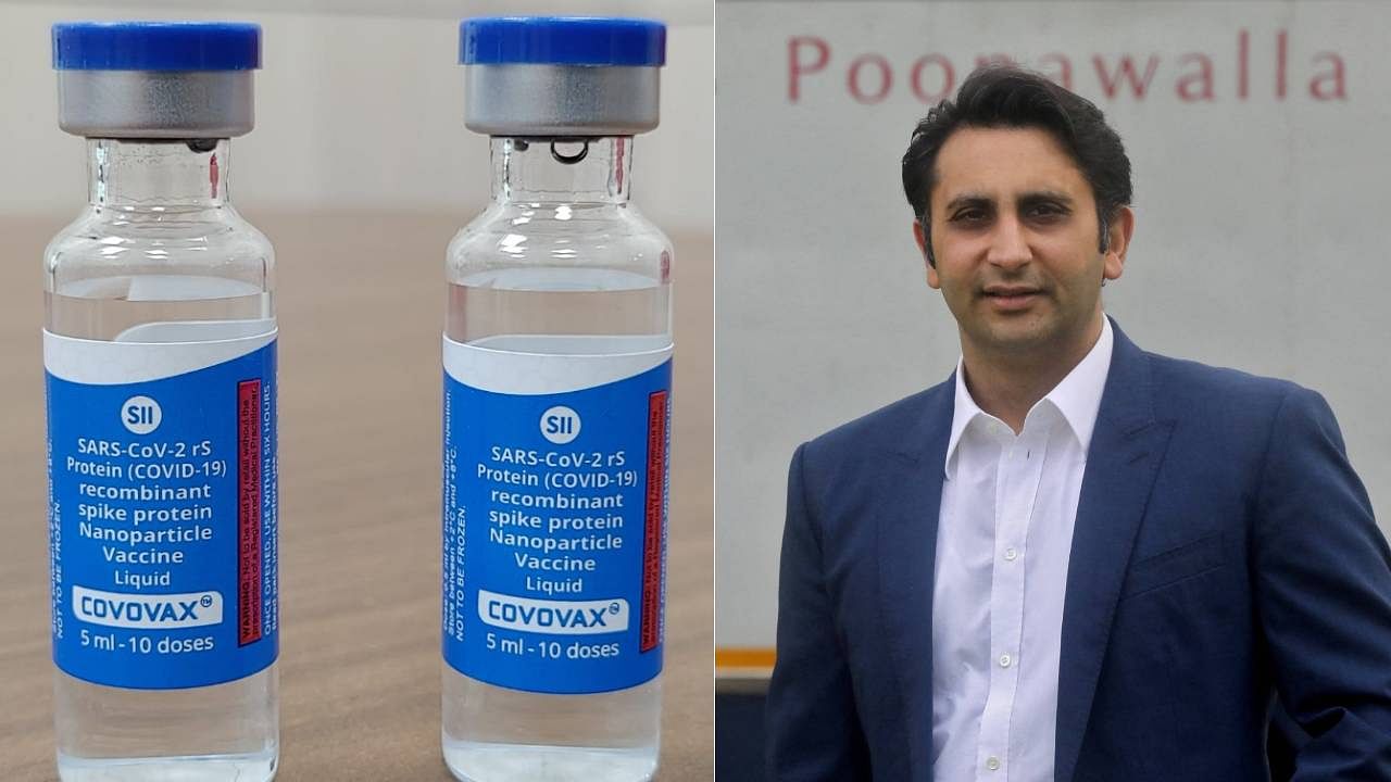 Covovax vaccine, Adar Poonawalla. Credit: Twitter/@adarpoonawalla, Reuters Photo