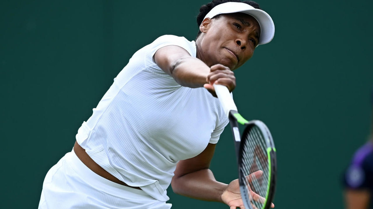 Tennis star Venus Williams. Credit: Reuters Photo
