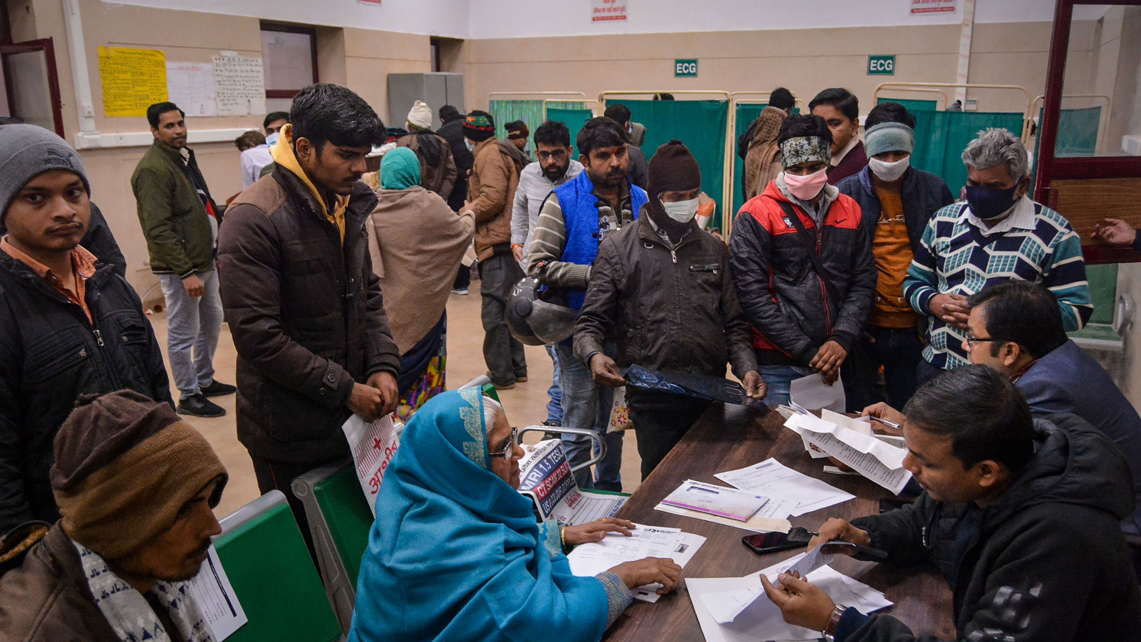 Vinay Krishna, Director of Cardiology, said that patients should be protected from cold in this weather. Credit: PTI Photo