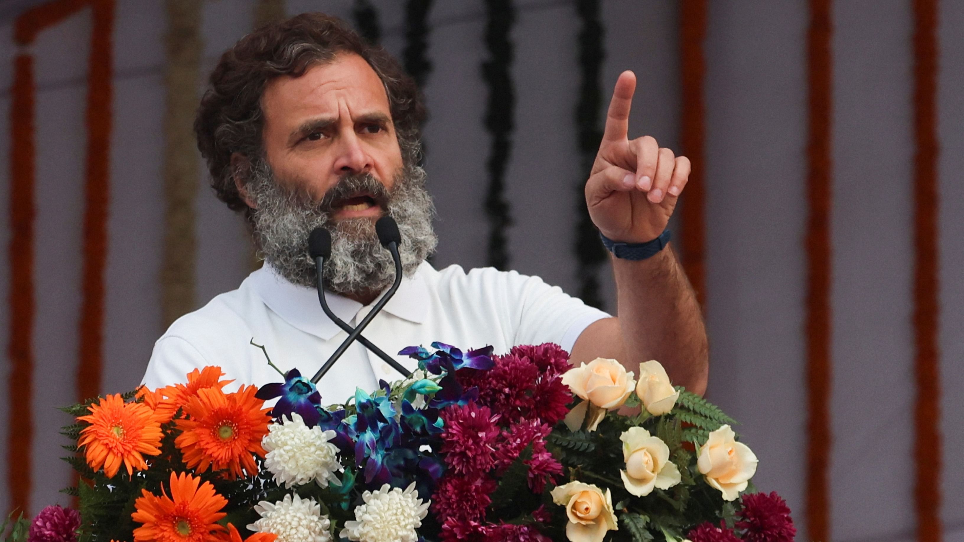 The TMC MP said Rahul Gandhi's 3,570-km-long march is one of the most historic yatra that the country. Credit: Reuters Photo