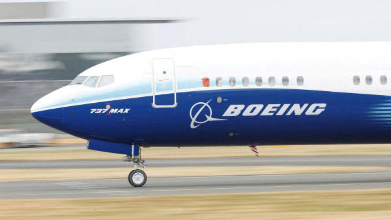 A Boeing 737 Max aircraft. Representative Image. Credit: Reuters File Photo