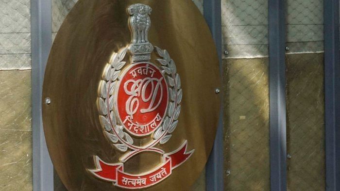 The Enforcement Directorate (ED) logo. Credit: PTI File Photo