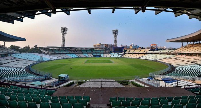 View of Eden Gardens. Credit: PTI Photo