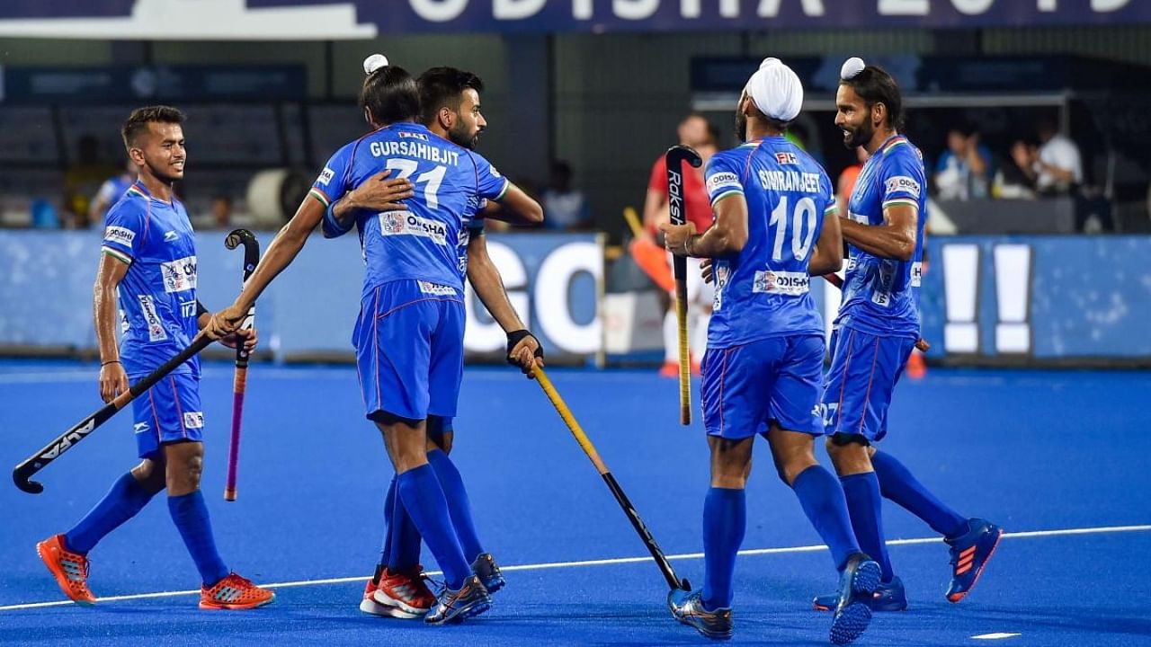 A couple of encouraging performances in global tournaments, has raised expectations of a medal from the Indian hockey team in the FIH Men's World Cup, beginning in Rourkela on Thursday. Credit: PTI Photo