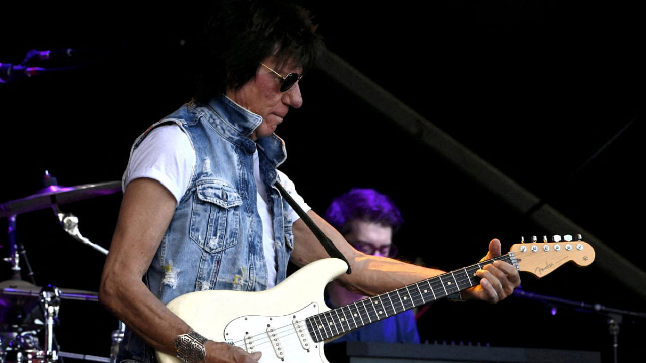 Musician Jeff Beck. Credit: Reuters Photo