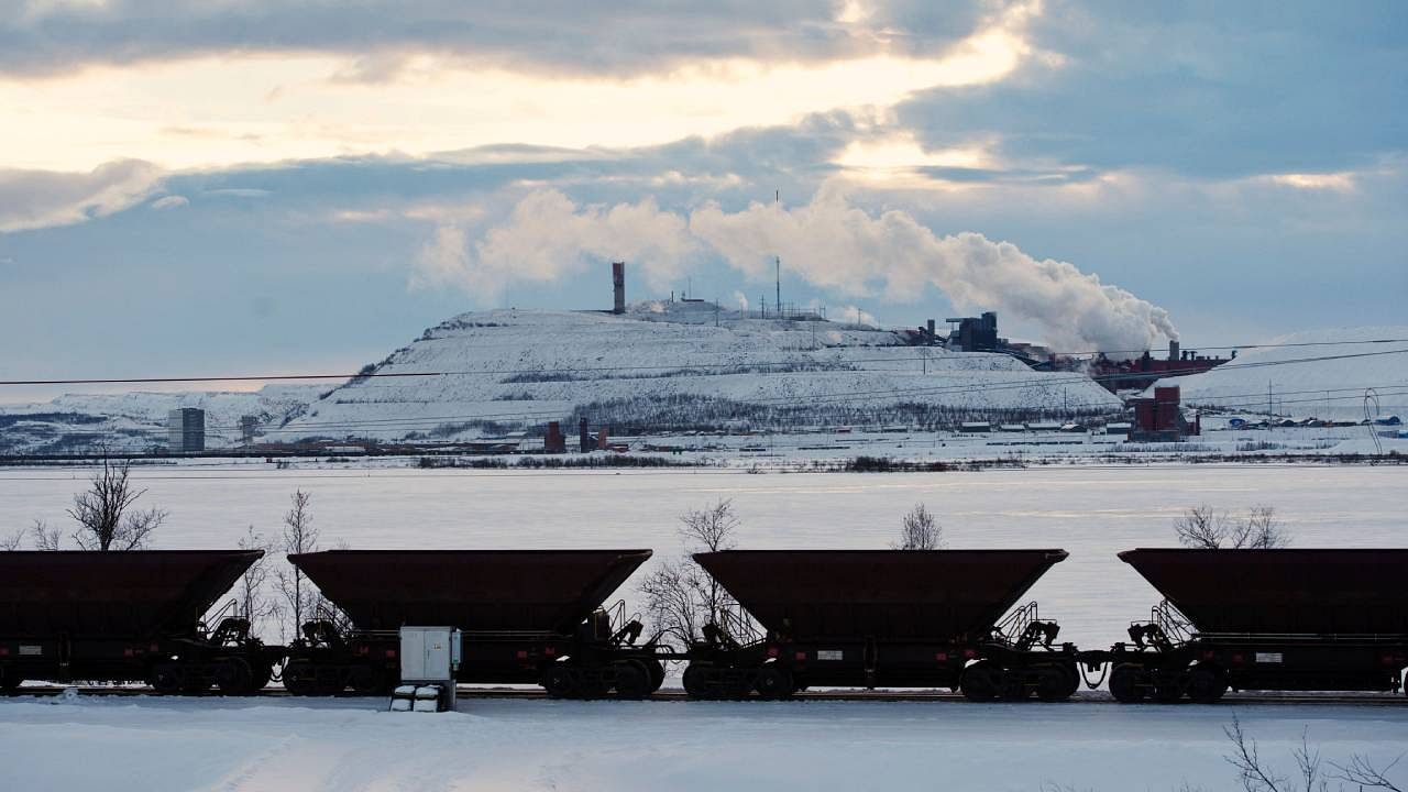 Iron mine of Swedish state-owned mining company LKAB at Sweden's northernmost town of Kiruna. Credit: AFP Photo