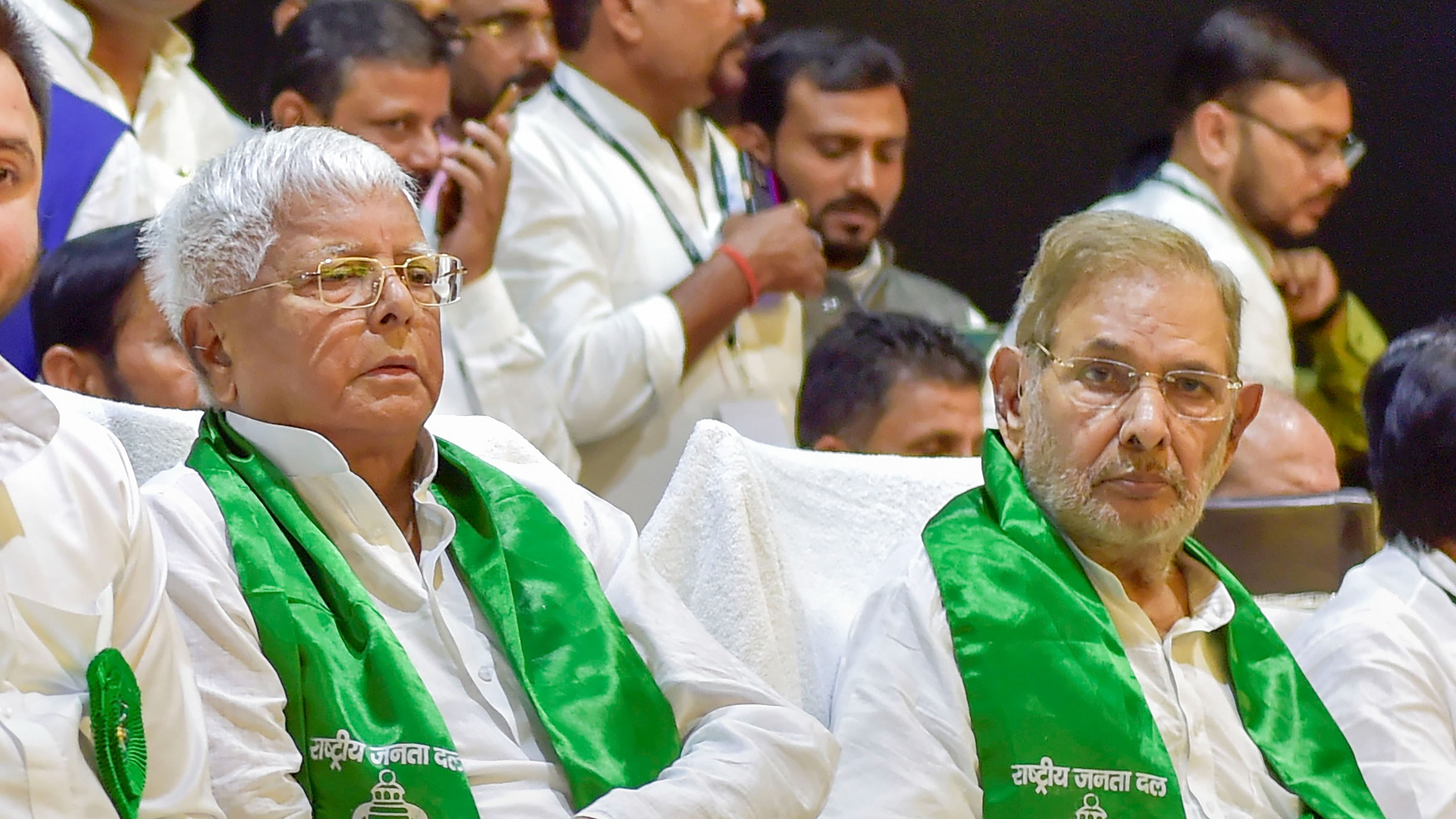 Sharad Yadav on his part is believed to have helped both Lalu Prasad and Ntish Kumar gain access to the top echelons of the Socialist movement in the 1970s. Credit: PTI Photo