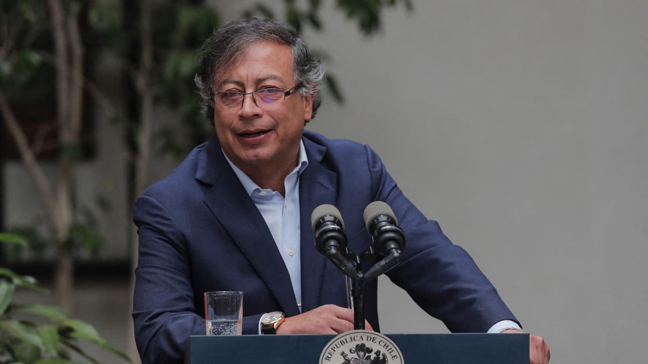 Colombian President Gustavo Pedro. Credit: AFP Photo