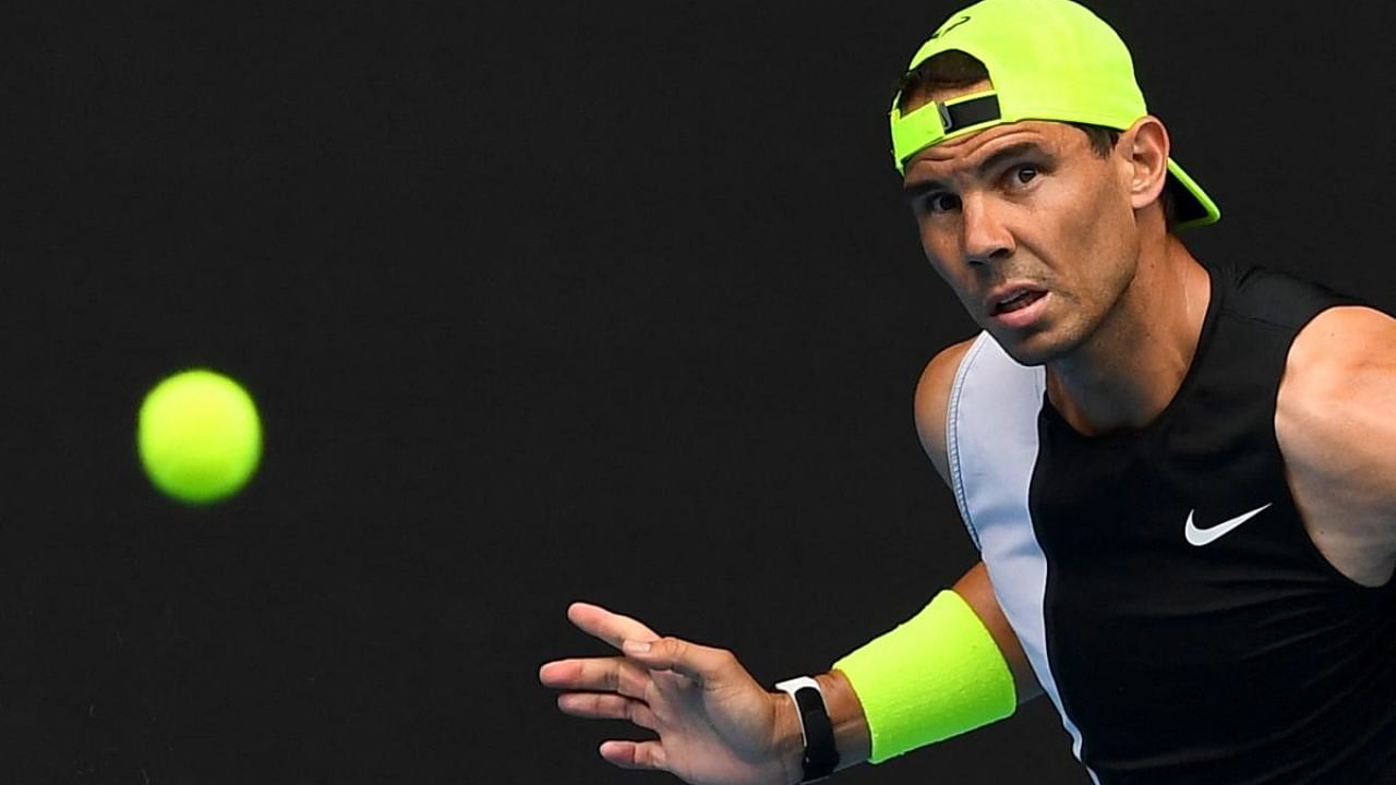 Rafael Nadal. Credit: AFP Photo