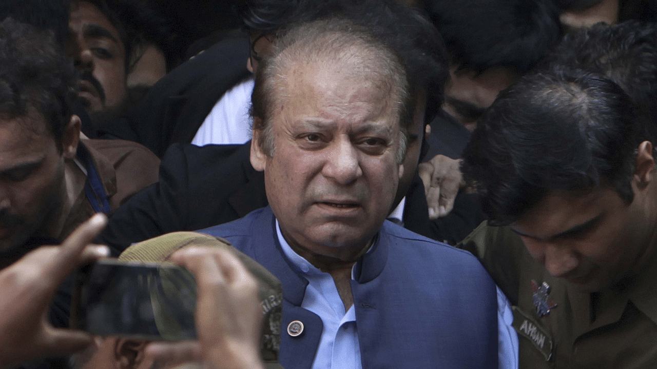 Nawaz Sharif. Credit: AP/PTI Photo