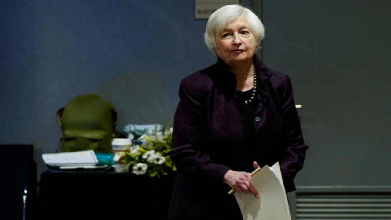 US Treasury Secretary Janet Yellen. Credit: Reuters File Photo
