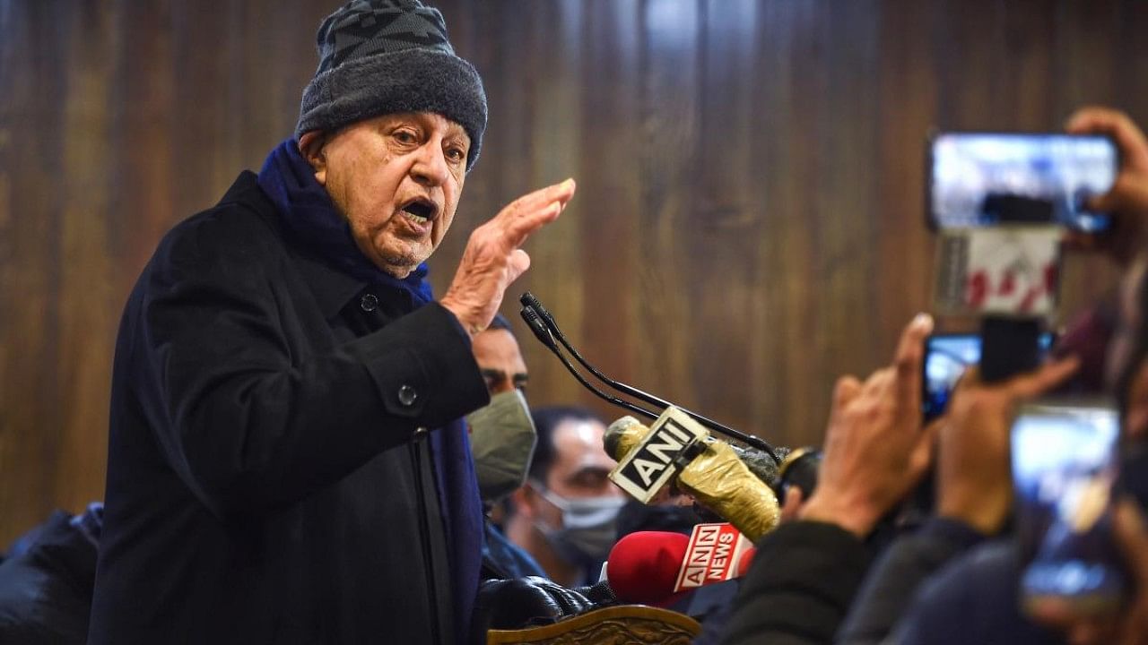 National Conference (NC) president Farooq Abdullah. Credit: PTI File Photo