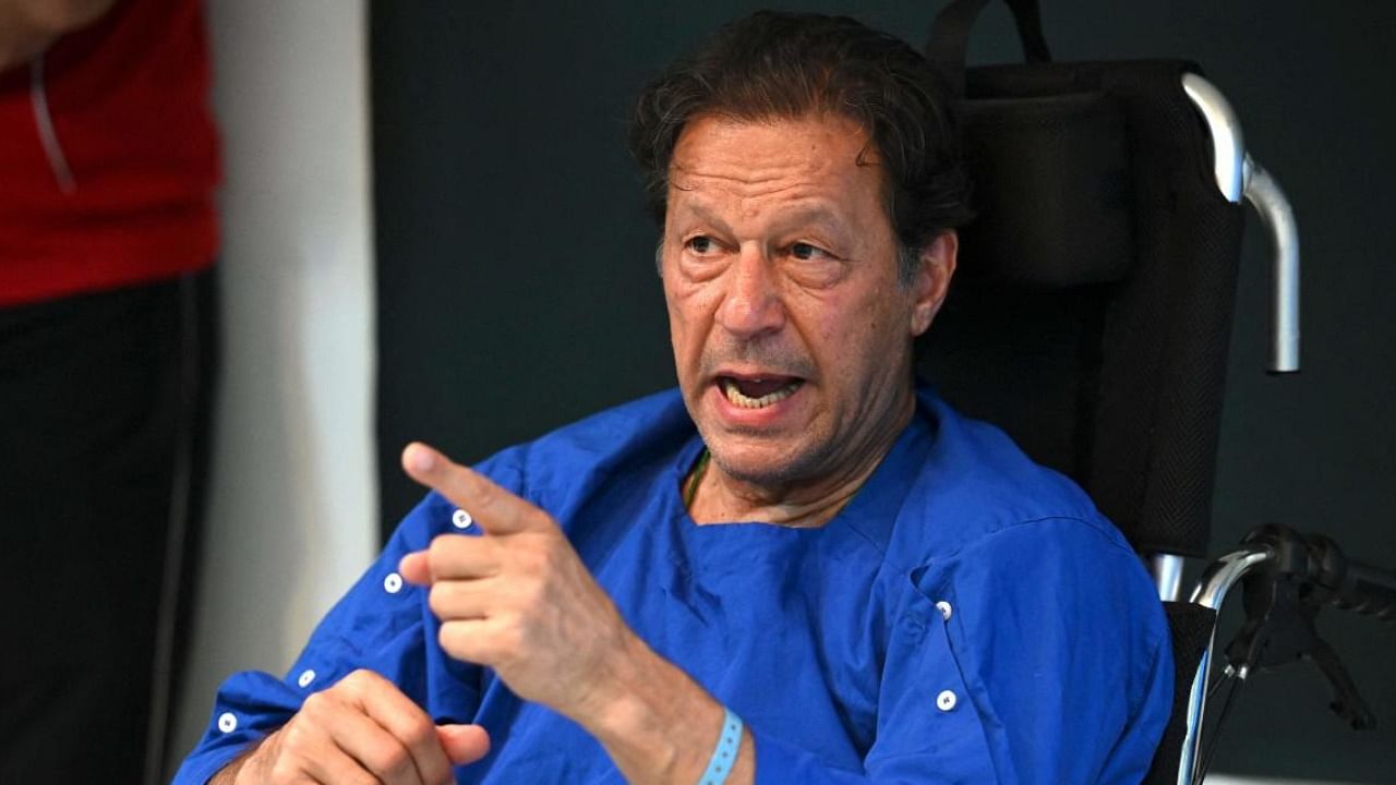 Former Pakistan PM Imran Khan. Credit: AFP File Photo