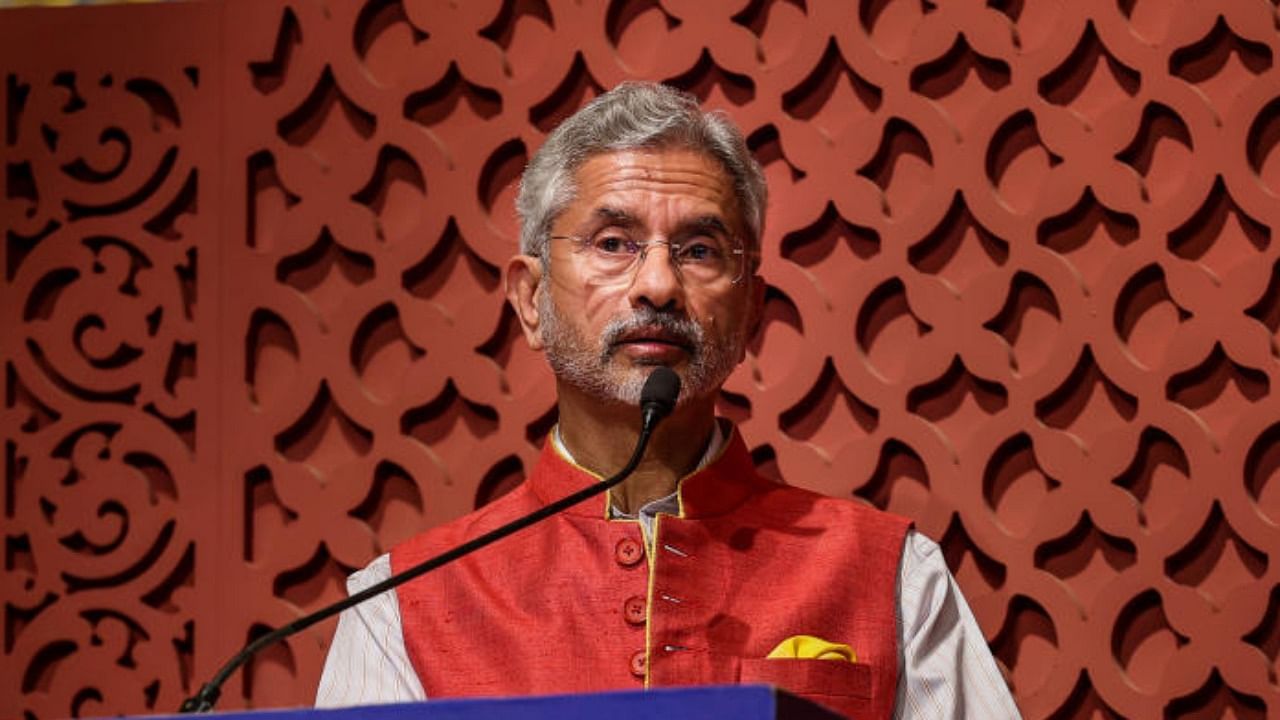 File photo of External Affairs Minister S Jaishankar. Credit: PTI Photo