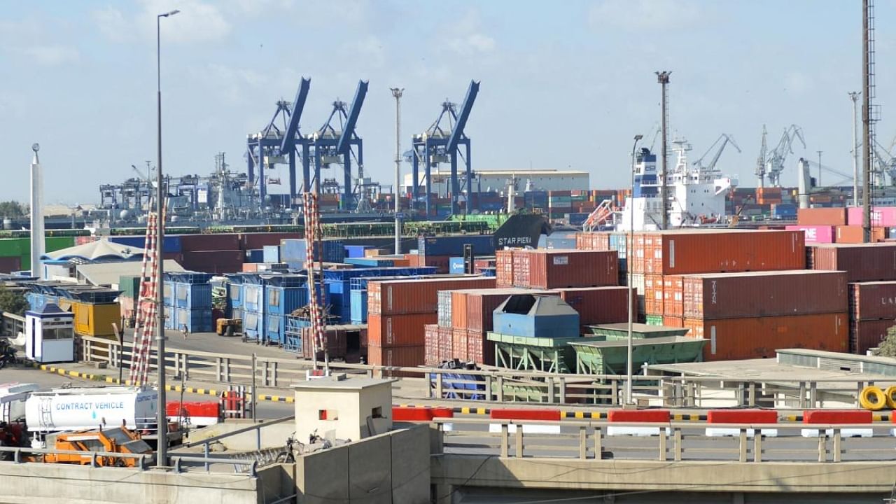 The Karachi Sea Port in Pakistan. Credit: AFP Photo